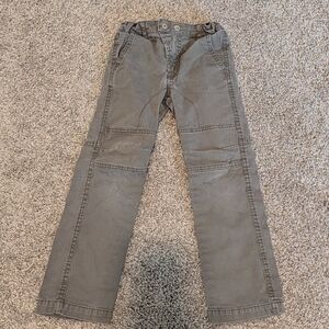 Gray Boys Straight-Leg Pants Size 4-5 T